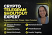 boost your crypto presale with targeted telegram shoutout promotion
