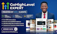 create gohigh level sales funnel ghl website expert gohighlevel landing page