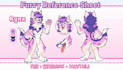 furry ref sheet furry art fursona reference sheet nsfw anthro oc anime ref sheet