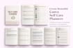 design canva editable digital planner, self care and wellness planners, etsy