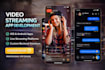develop live streaming app video streaming app music streaming app ott platform