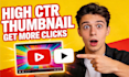 design pro eye catching youtube thumbnail that boost CTR