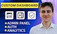 build a custom dashboard in next js