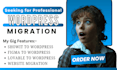 redesign elementor website migrate showit, figma, lovable to wordpress website