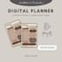 design printable weekly planner daily planner and habit tracker PDF