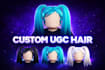 create custom roblox ugc hair 3d models