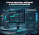 develop custom industrial software and desktop applications