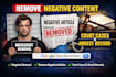 remove mugshots erase negative articles court cases from google search
