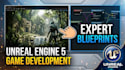 unreal engine game development, develop unreal engine game, ue5, 6 blueprints