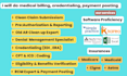 do medical billing ,credentialing , payment posting