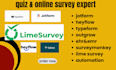 create professional heyflow, jotform, typeform, outgrow,quiz