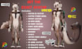 do 3d furry vtuber model, nsfw vrchat avatar, vrc animaze model, vseeface setup