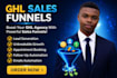 build high converting ghl sales funnel