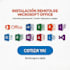 instalaré remotamente microsoft office permanente
