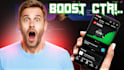 design high CTR youtube thumbnails that boost clicks fast
