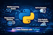 develop ai, machine learning, and deep learning solutions using python
