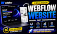 design and develop webflow website