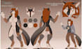 furry ref sheet anthro nsfw or sfw furry reference sheet fursona ref sheet