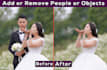 add, remove objects and people with photoshop