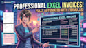 build a professional automated invoice system in excel