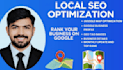 optimize gmb, google maps SEO for top serp ranking