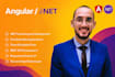 develop dot net core and angular applications