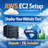 deploy your website on AWS ec2 with domain, SSL and full setup