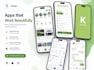design modern flutter UI and professional mobile app screens