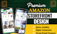 do a premium amazon storefront design or design amazon brand store