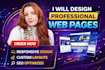 design a fast and responsive website