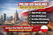 build high authority polish SEO backlinks for google poland ranking