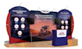 design trade show booth and backdrop for your exhibition