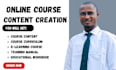 online course content, course creation, humanize ai content, proofread content