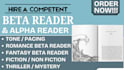 be your beta reader, alpha reader, romance beta reader, fantasy beta reader