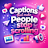 create engaging social media posts and captions