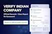 verify indian companies and provide documents