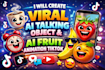 create viral ai talking object and ai talking fruit animation