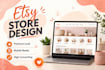 design a high converting etsy store for more sales