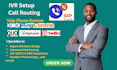 ringcentral voip twilio IVR 3cx quo a2p 1odlc sip trunk retell ai calling