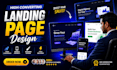 design  high converting landing page using google sites