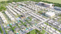 do 3d masterplan design, site plan, 3d aerial rendering, urban masterplan