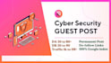 do guest posting, guest post da30 to da80 with dofollow backlinks