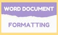 clean and format your word documents for a professional look