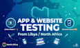 test your app or website from a local libyan network