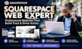 create website redesign or design squarespace website wix website development