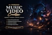 create stunning ai generated music video for your songs