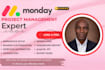 setup monday CRM monday com automation project management monday automation