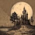 create free hand illustration fantasy with pen and ink