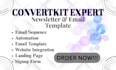 setup convertkit newsletter convertkit email sequence expert kit landing page