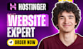 hostinger website design hostinger wordpress website hostinger website redesign
